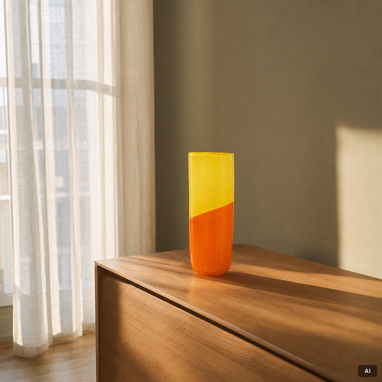 Anne Nilsson, A glass vase.