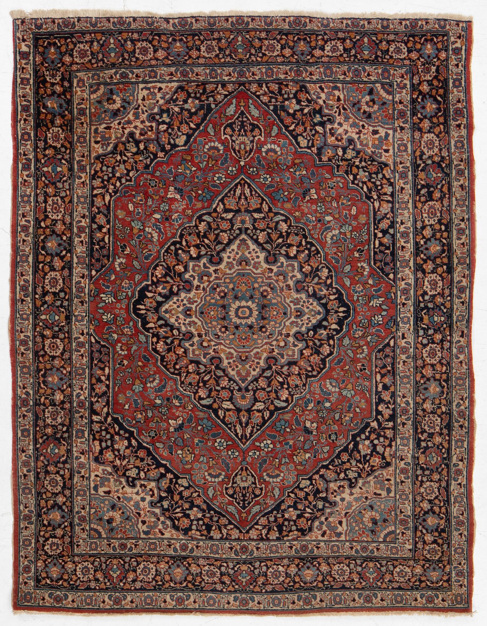 An oriental rug, c. 180 x 140 cm.
