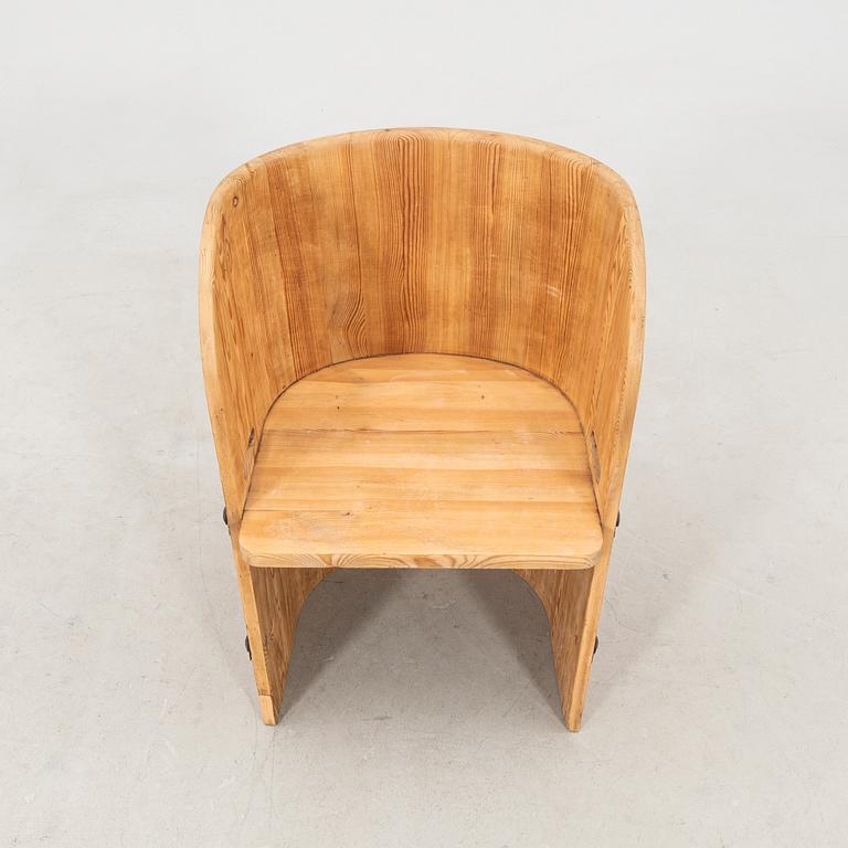 Armchair, cabin furniture, Åby Möbelfabrik 1940s.