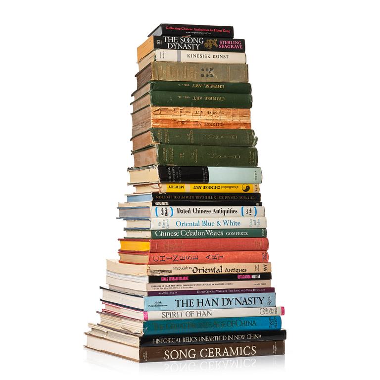 The collectors library over Asian Works of Art, Part III (28 books).