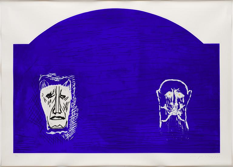 Mimmo Paladino, "Anacreonte".