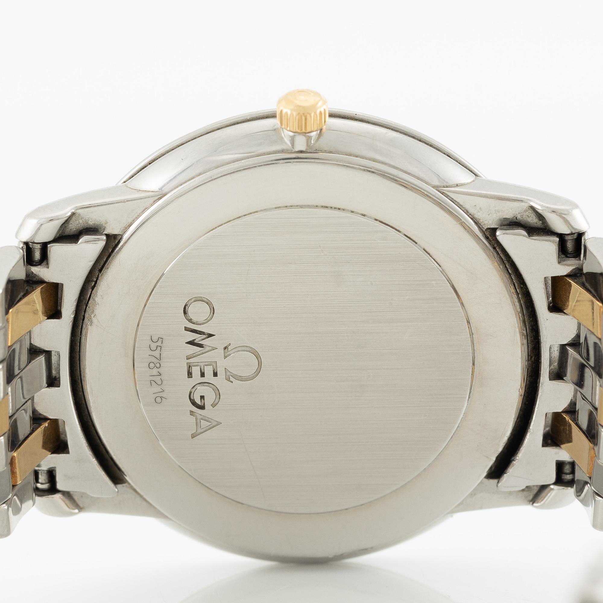 Omega, De Ville, Prestige, armbandsur, 34,5 mm.