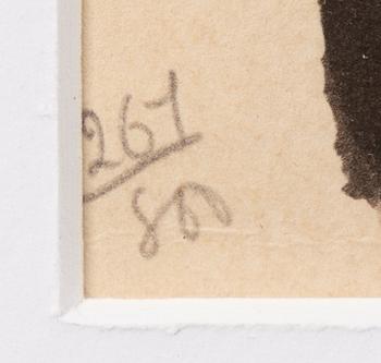 Pablo Picasso, efter, pochoir, signerad i trycket och numrerad 261/500.