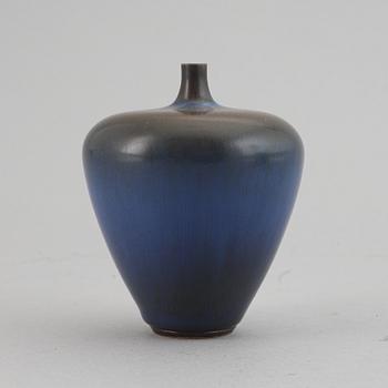 Berndt Friberg, a signed stoneware vase. Gustavsberg 1961.