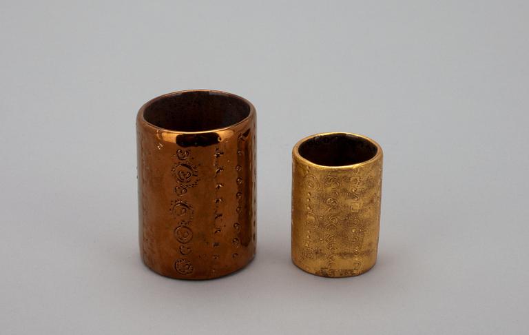 Rut Bryk, A SET OF TWO VASES, Sign. Bryk.