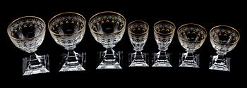 GLAS, 7 st, "Odelberg Junior", Kosta.