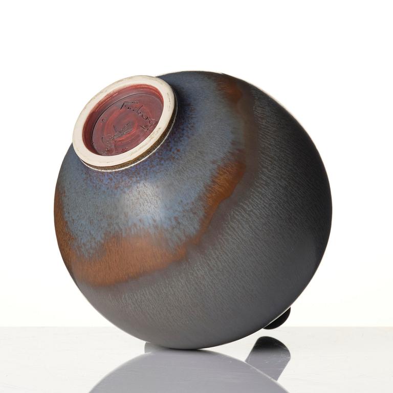 Berndt Friberg, vase, stoneware, Gustavsberg Studio 1965.