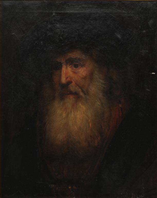 OKÄND KONSTNÄR, olja på duk, 1800-tal, ej signerad.