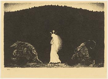 John Bauer, "Trollens styfdotter".