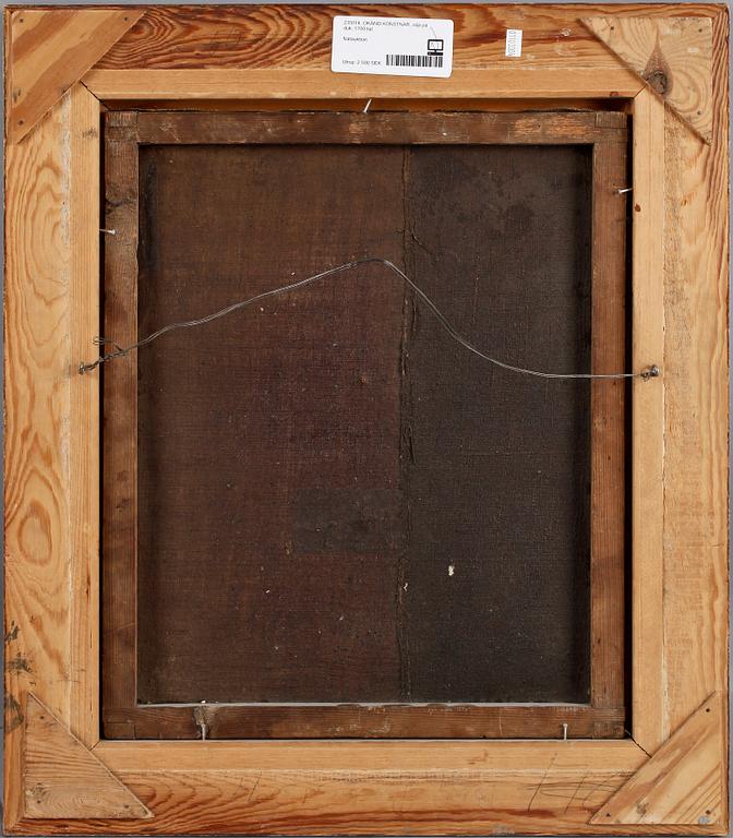 OKÄND KONSTNÄR, olja på duk, 1700-tal.