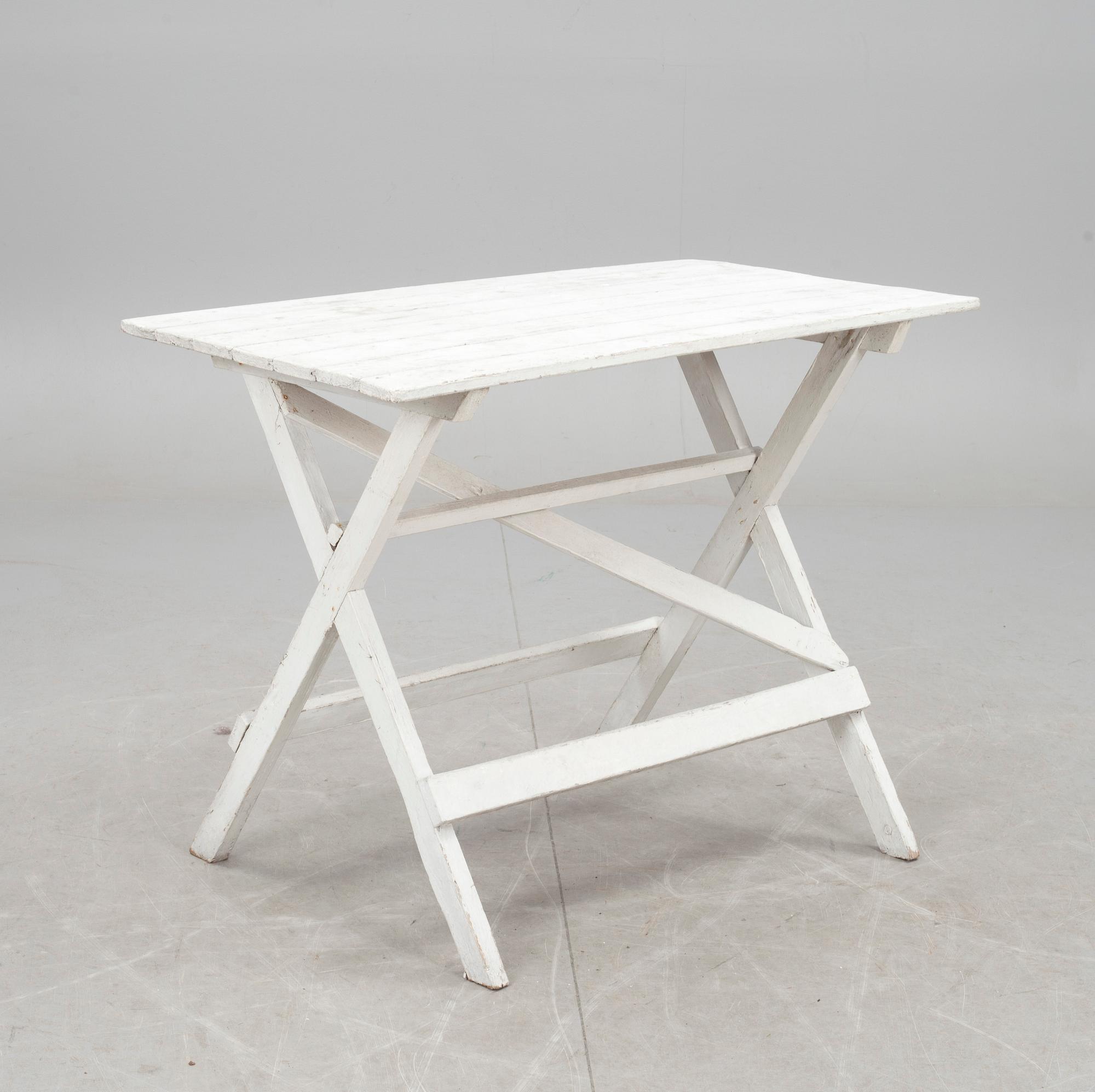 TRÄDGÅRDSMÖBLEMANG, 4 delar, 1900-talets mitt/andra hälft.