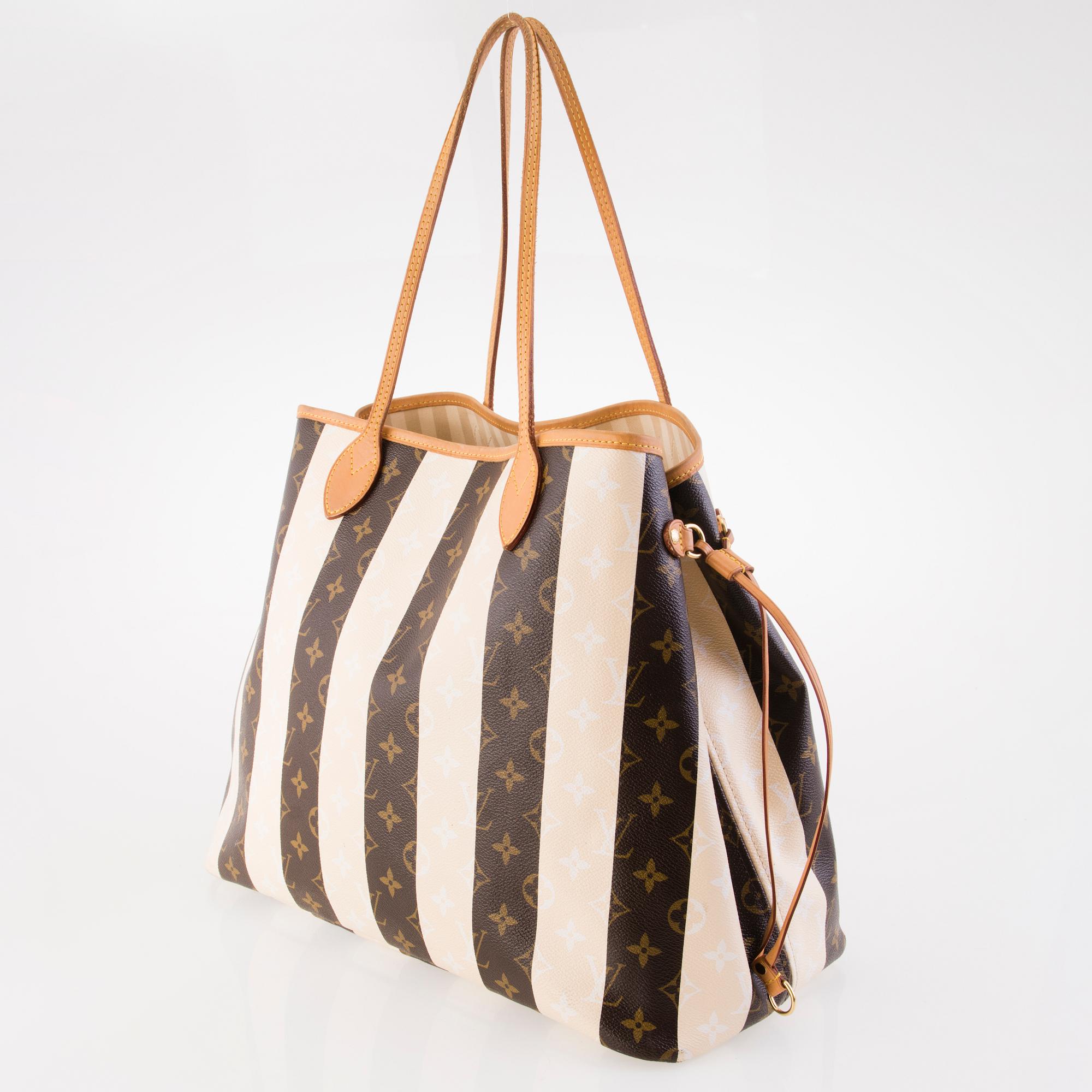 LOUIS VUITTON Rayures Neverfull GM