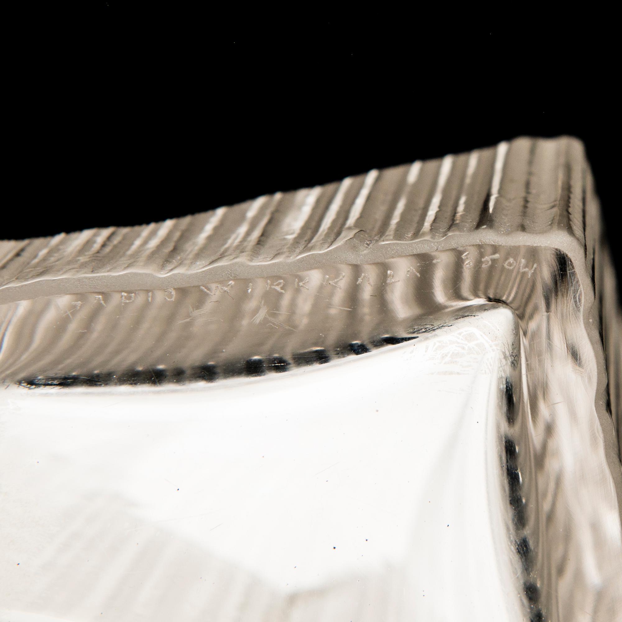 TAPIO WIRKKALA, vaser, 2 st, modell 3504, signerade Tapio Wirkkala.