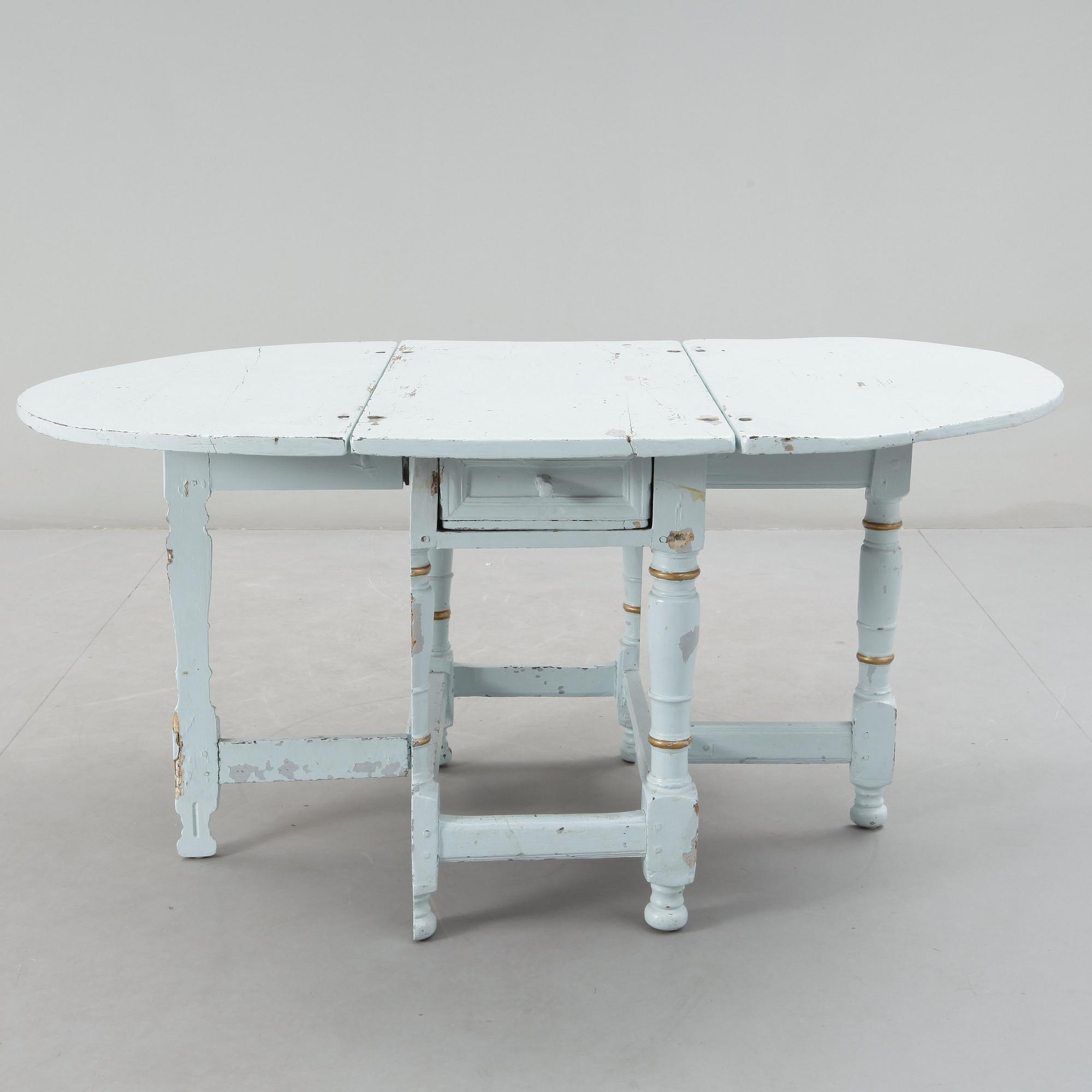 SLAGBORD, barock, sent 1700-tal.