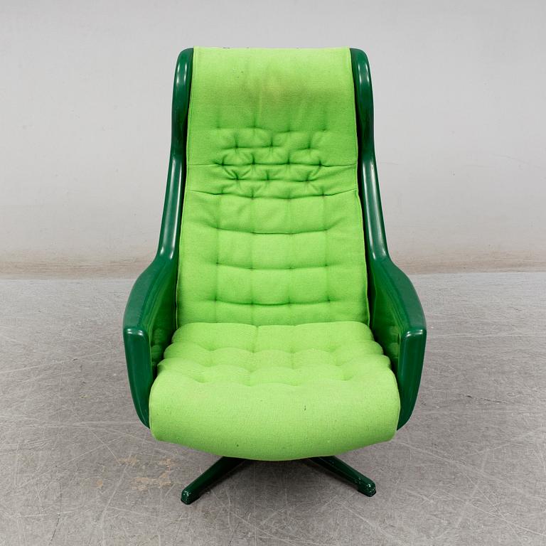 A 'Galaxy' easy chair by Alf Svensson & Yngvar Sandström, Dux, 1970's.