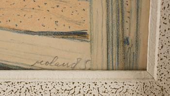 ROLAND SVENSSON, krita på papper, signerad.