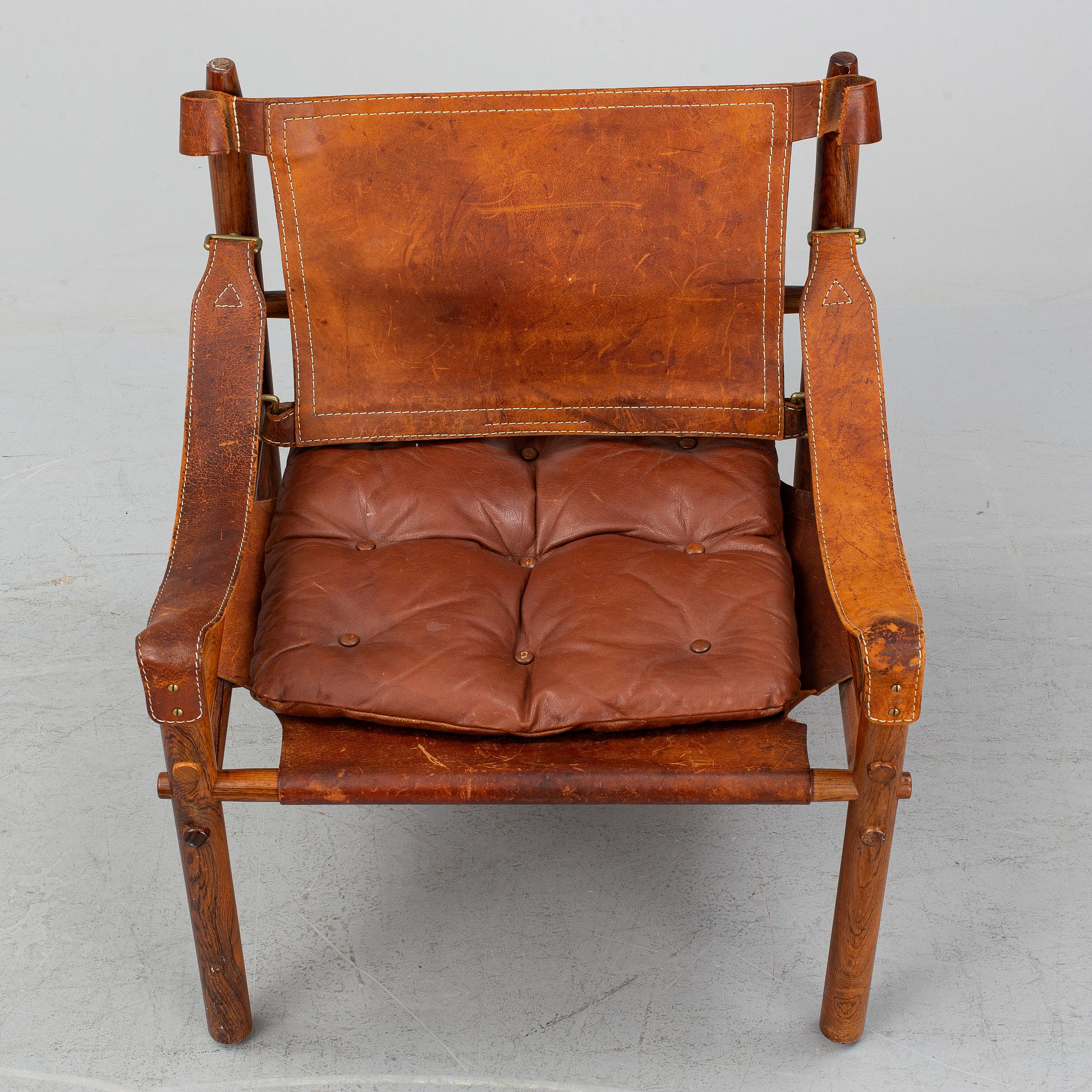 ARNE NORELL, a rosewood 'Sirocco' easy chair from Norell Möbel.