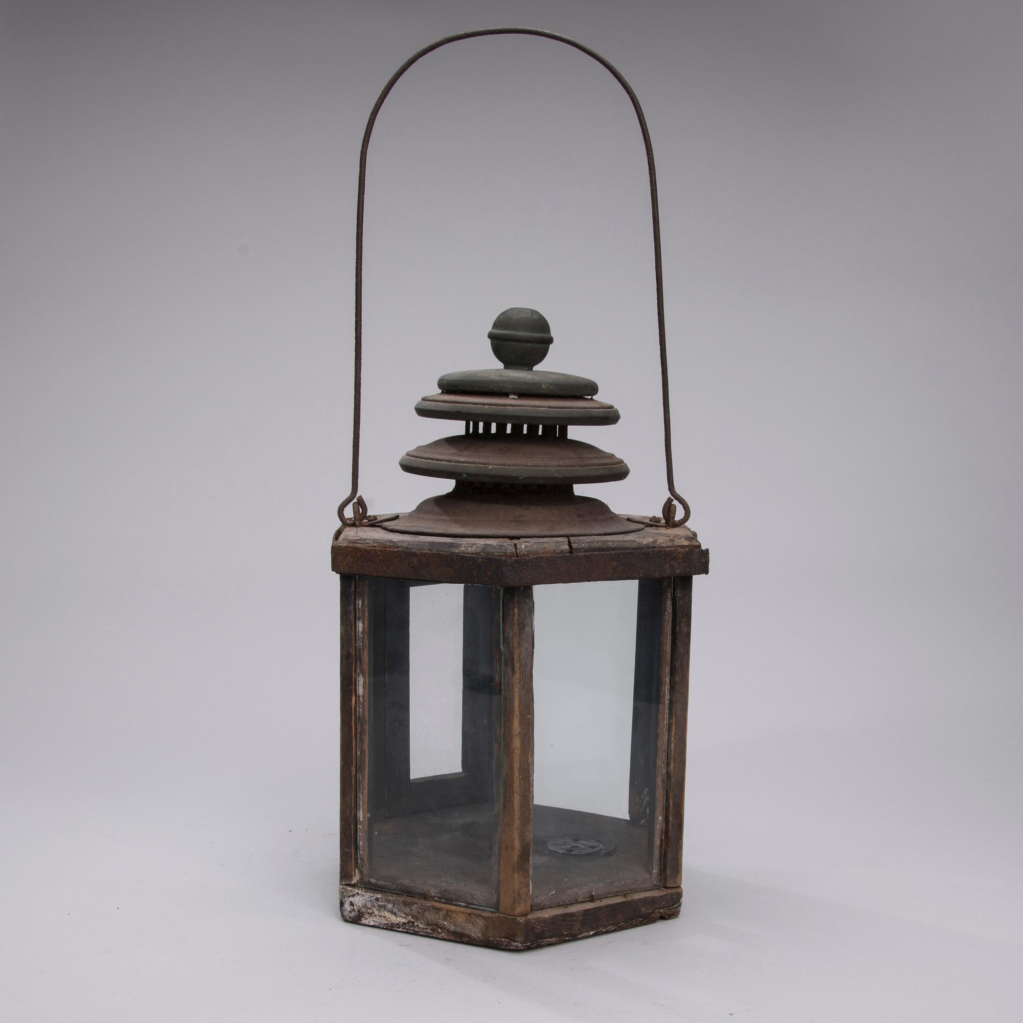 STALLYKTA, trä, glas och järn, 1800-tal.