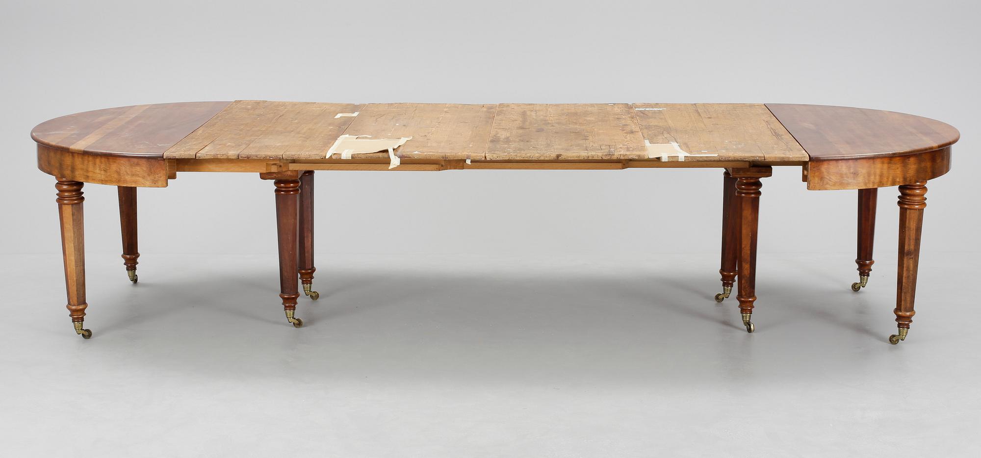 MATSALSBORD, 1800-tal.