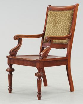 KARMSTOL, nyrenässans, 1800-talets slut.