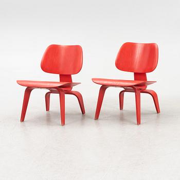 Charles & Ray Eames, a pair, "LCW", Vitra, 2003.