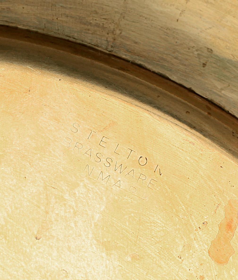 KUVERTTALRRIKAR, 12 st, mässing, Stelton, Danmark 1900-tal.