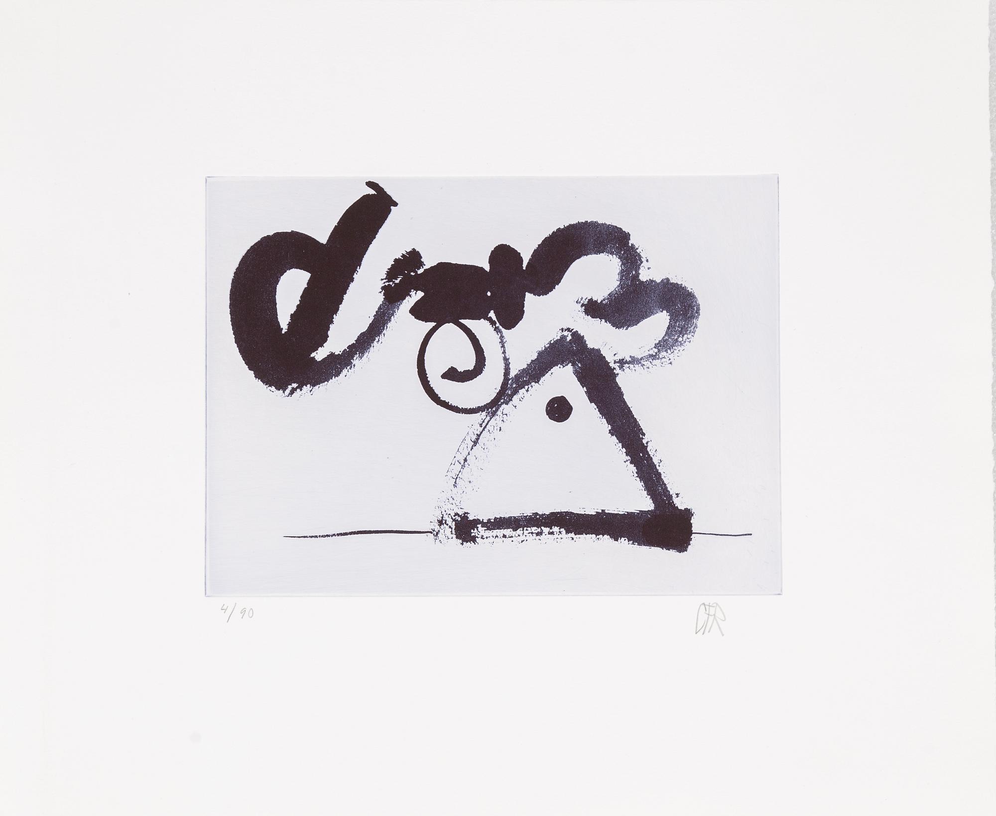 Carl Fredrik Reuterswärd, "Gulliver", portfolio with 21 etchings.