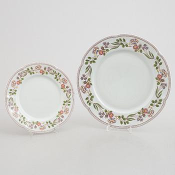 A 67-piece service, Porcelaine de Paris, France, late 20th century.