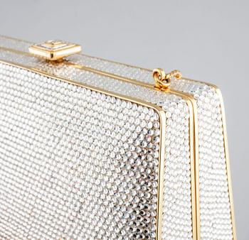 A Judith Leiber handbag.