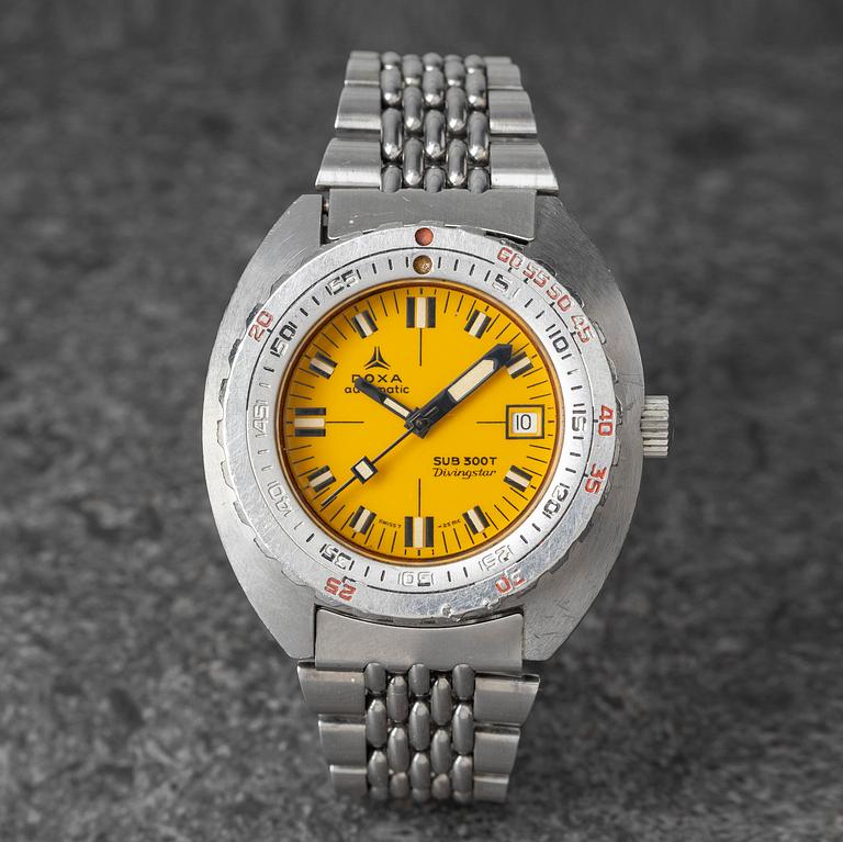 Doxa, by Synchron, SUB 300T, Divingstar, ca 1970.