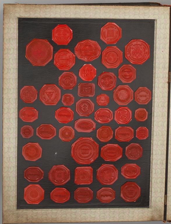 A  FOLDER WITH SEAL.