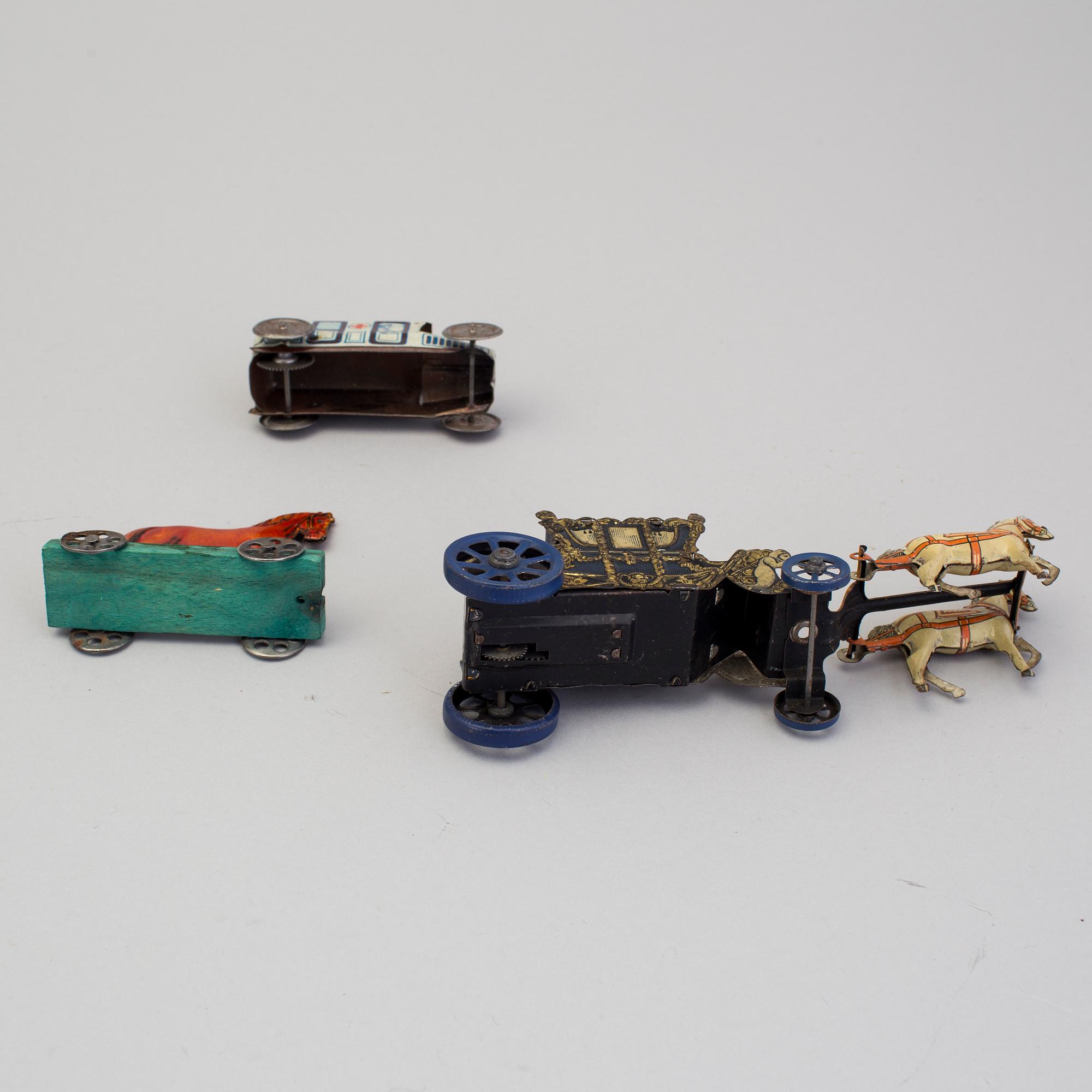 PENNY TOYS, 9 stycken, bland annat Tyskland, 1910/20-tal.