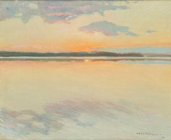 Väinö Hämäläinen, oil on canvas, signed and dated -36.