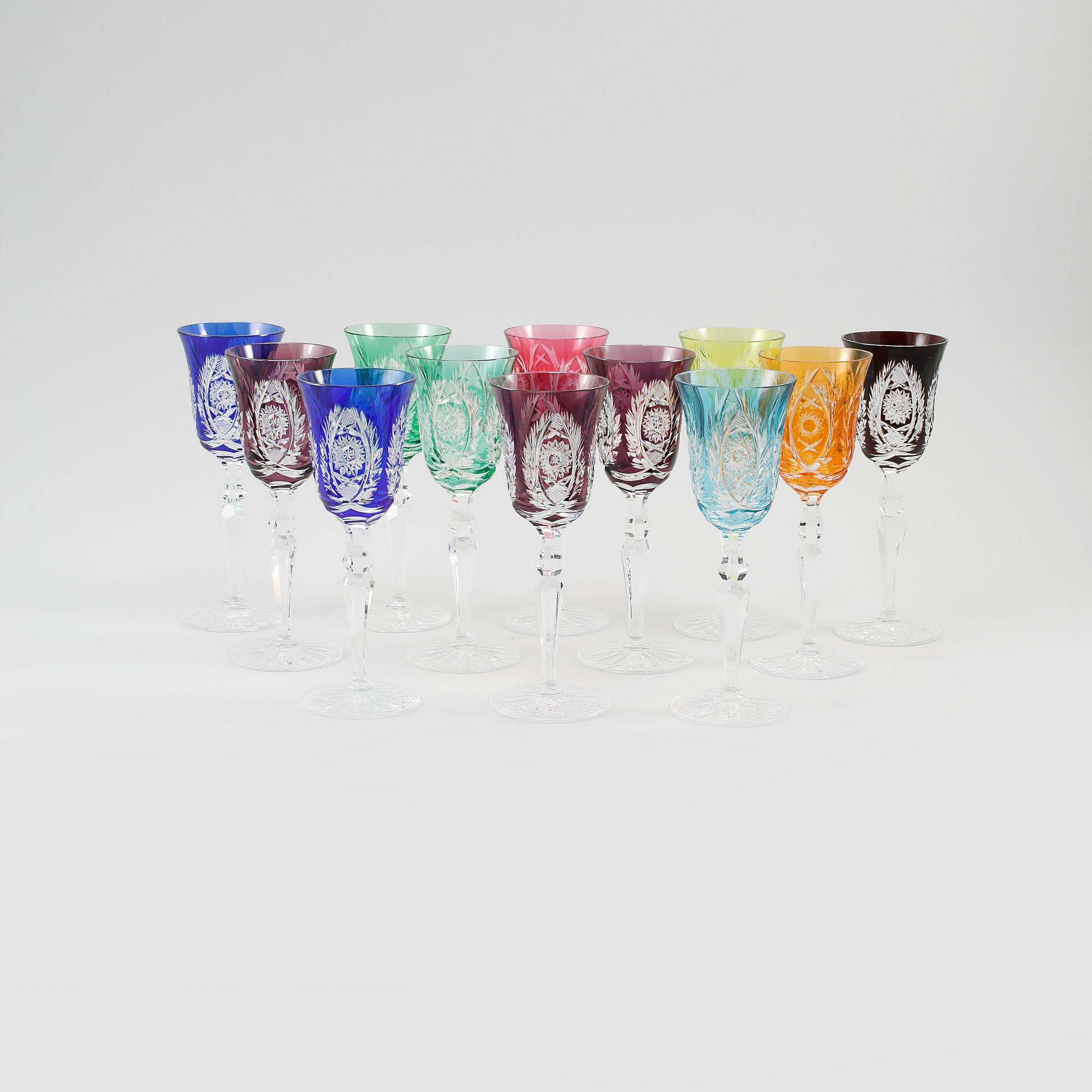 VINGLAS, 12 st, 1900-tal.