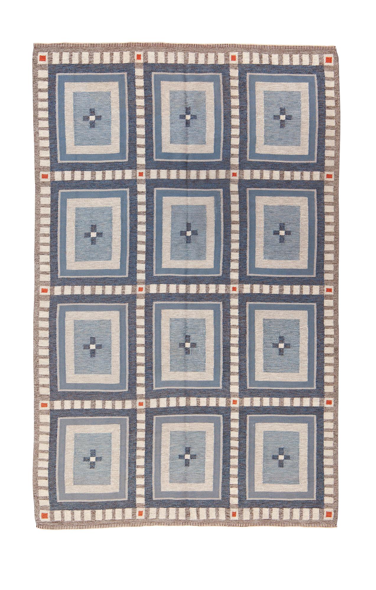 Sigvard Bernadotte, matta, rölakan, ca 320 x 194 cm, osignerad.