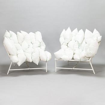Kate Booy  & Joel Booy, Sofa or a pair of armchairs 'Loveseat with 36 pillows,' IKEA PS 2017.