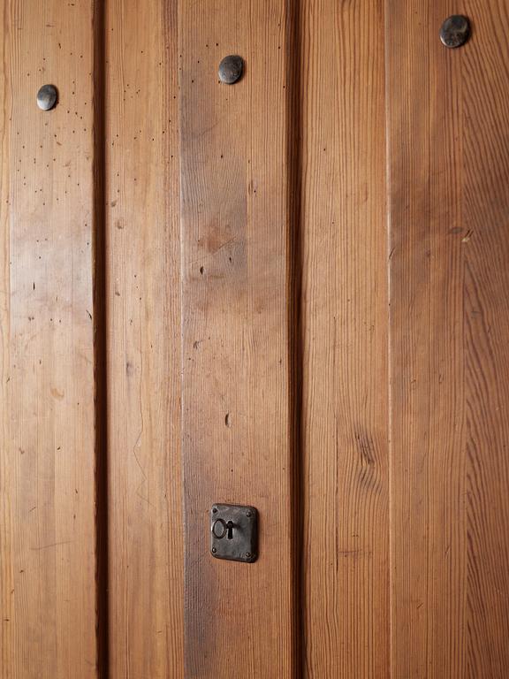 Axel Einar Hjorth, a stained pine "Lovö" cabinet, Nordiska Kompaniet, Sweden 1930's.