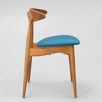 Hans J. Wegner, stolar 4 st, modellnr CH 30, Carl Hansen & Son, Danmark.
