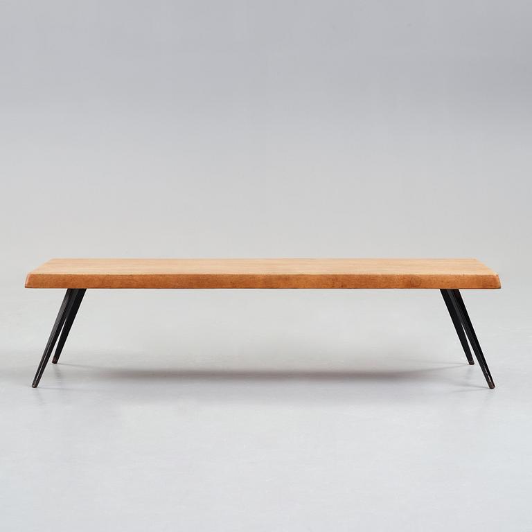 Charlotte Perriand, a coffee table/ "table basse", Ateliers Jean Prouvé, France ca 1962.