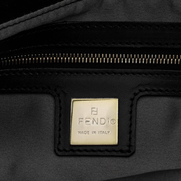 Fendi, a sequin and pearl embroidered Baguette bag.