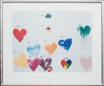 JIM DINE, affisch/offsettryck.