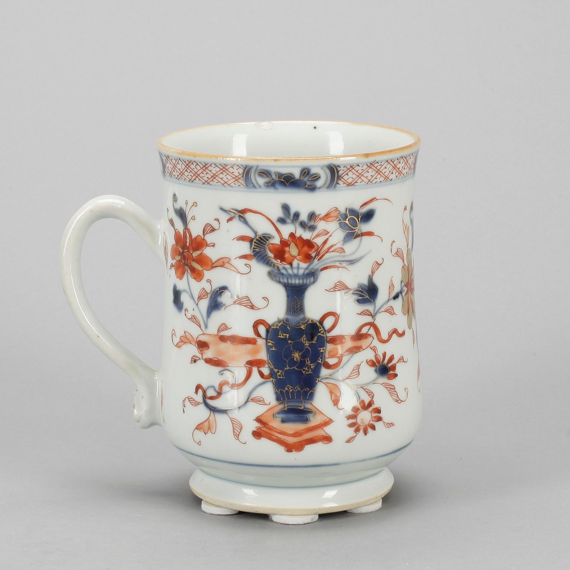 MUGG / STOP, porslin, Kina, 1700-tal.