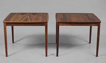 SOFFBORD, ett par ,Yngvar Sandström, Säffle Möbelfabrik, 1960/70-tal.