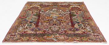 A Kashmar carpet, ca 295 x 200 cm.