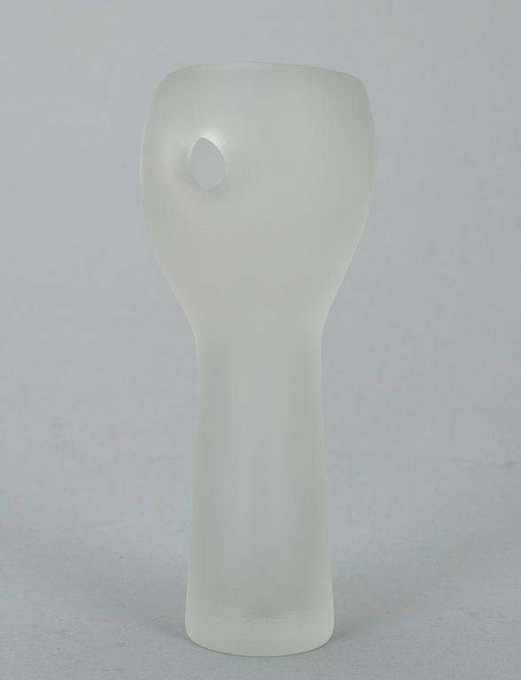 GLASSKULPTUR, "Jättens näve" Sign. Timo Sarpaneva, Iittala -56.