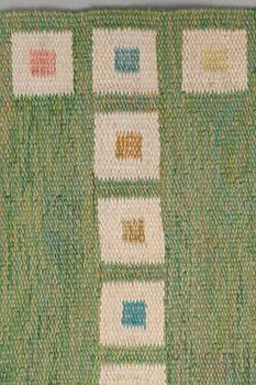 RUG. Flat weave. 224,5 x 139,5 cm. Signed I.H-K.