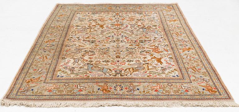 Matta, Täbriz, sk Tabai Tabai, 268 x 183 cm.