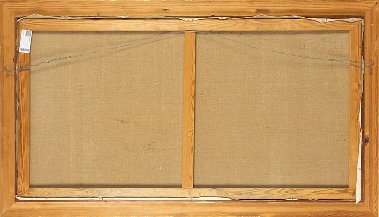 Axel Lind, olja på duk, signerad.