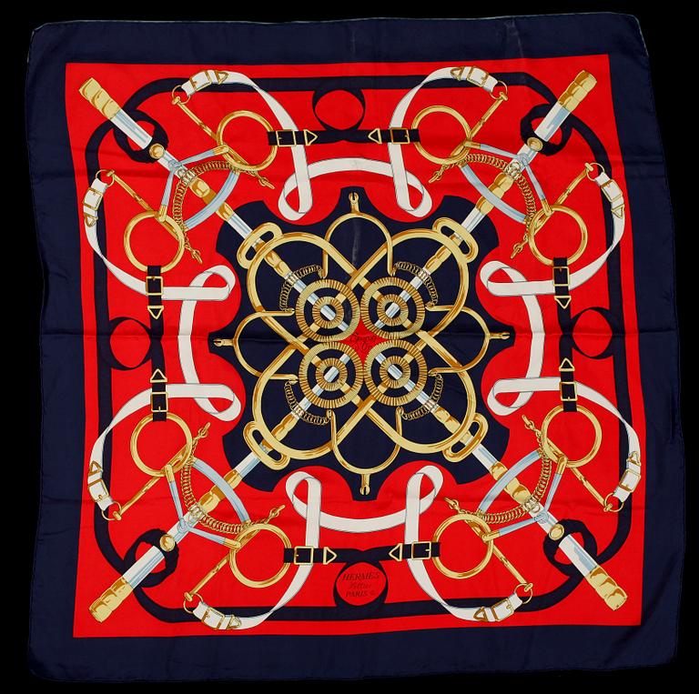 SCARF, siden, Hermès, Frankrike.
