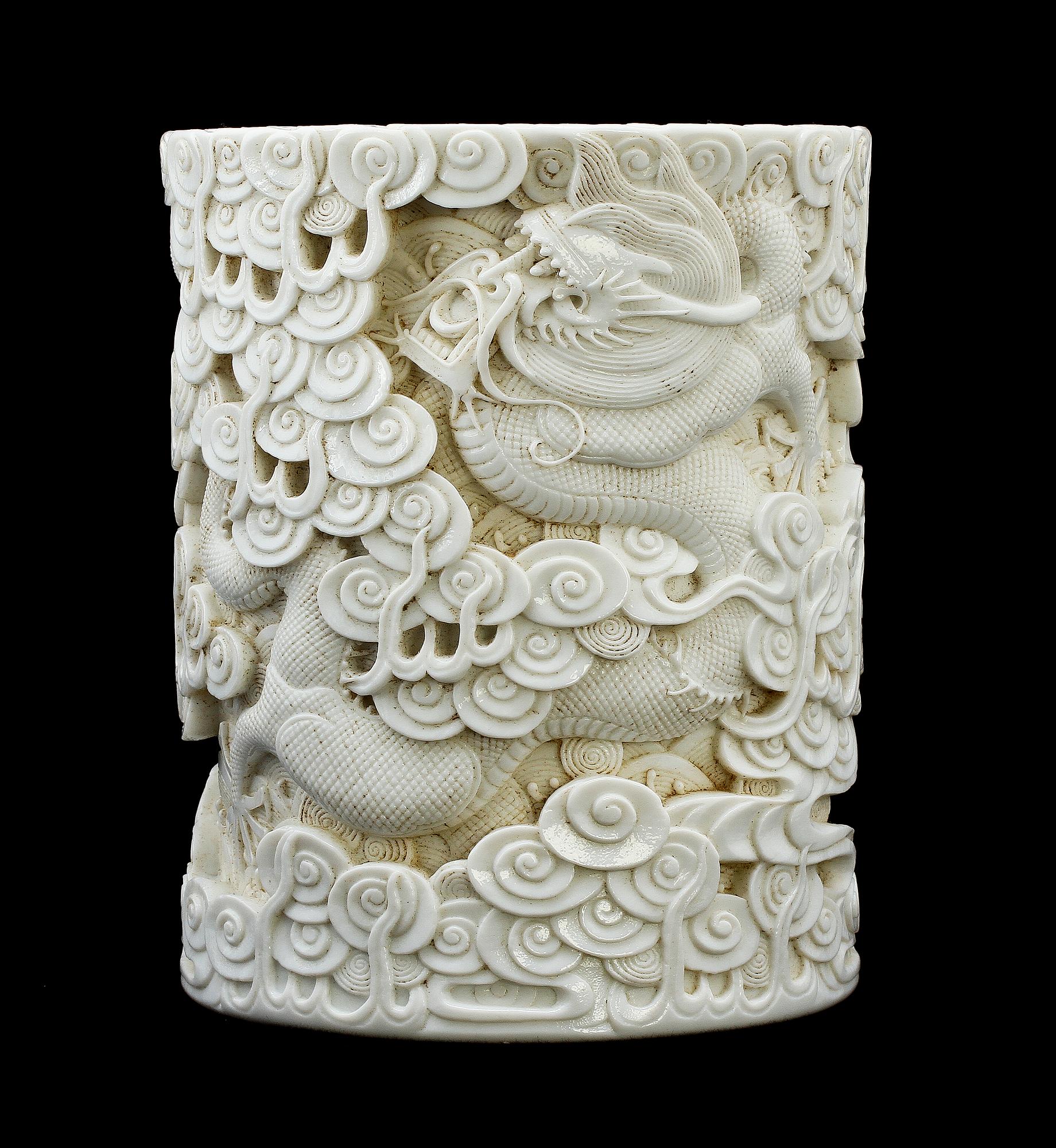 PENSELSTÄLL, Blanc de Chine, Kina, 1900-tal.